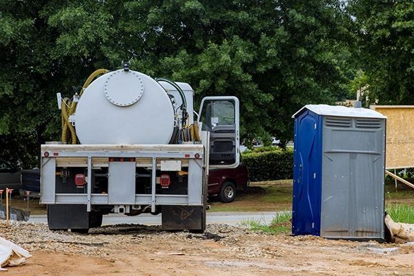 Porta Potty Rental of Easton workers